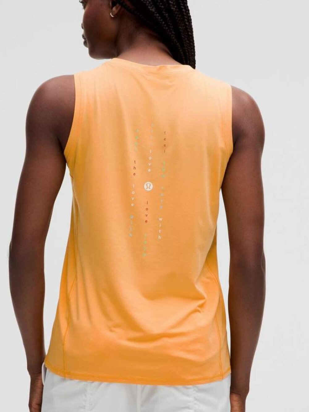 Lululemon Silk-Blend Relaxed-Fit Tank Top - 10 Mango Dream